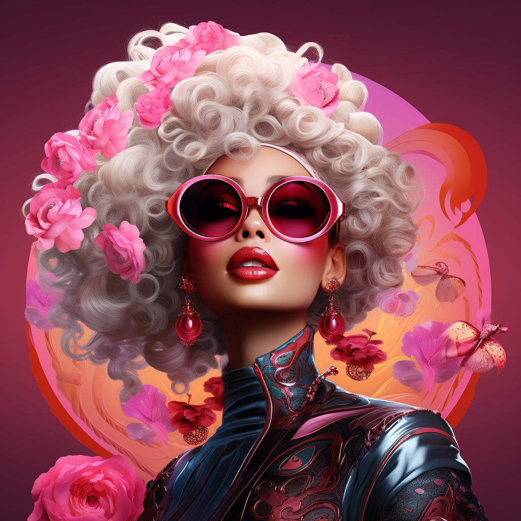 AI generated: Midjourney prompt: a barbie doll by Mattel in the style of Christmas:... (Midjourney - Anime)