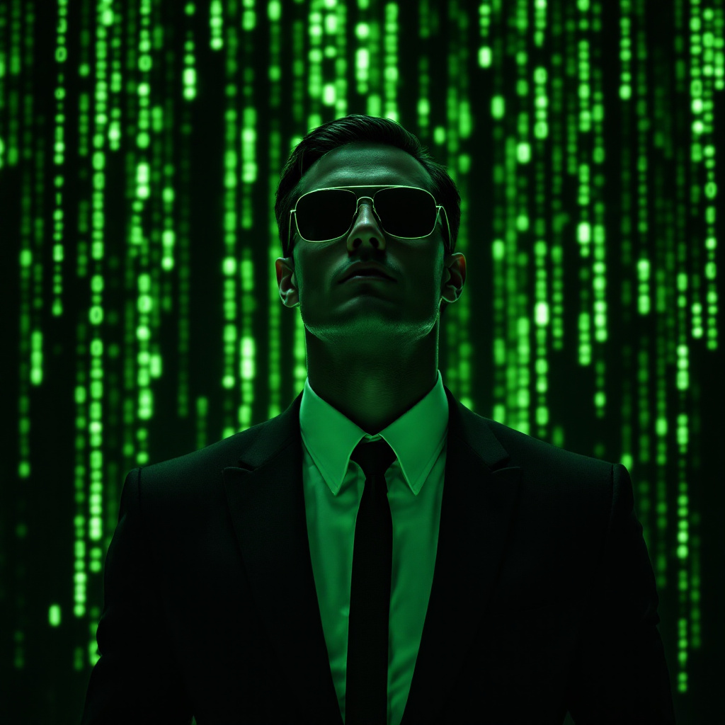 AI generated: FLUX prompt: **Image Prompt:** The background is a mesmerizing... (FLUX - Portraits)