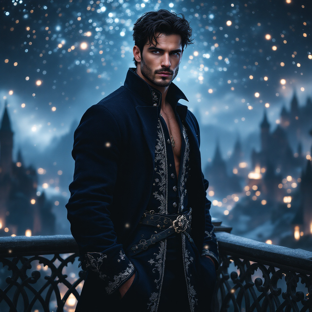 AI generated: FLUX prompt: "A strikingly handsome and attractive man, clean-s... (FLUX - Portraits)