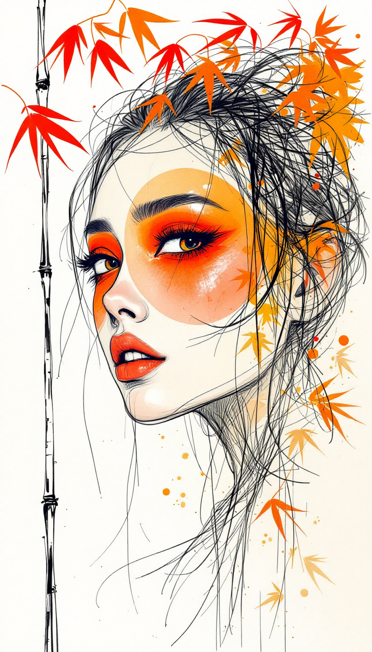 FLUX prompt: A minimalist drawing captures the essence of a co... - FLUX