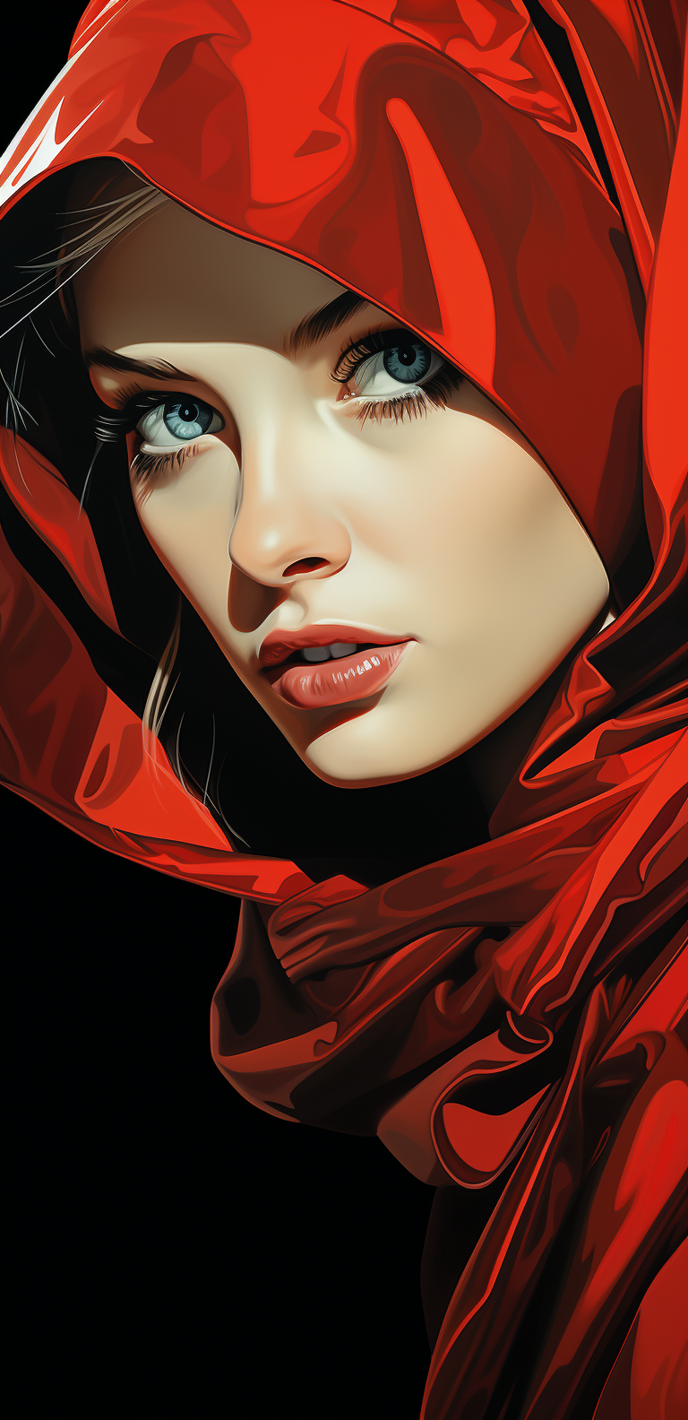 AI generated: Midjourney prompt: new drawing of a woman, in the style of movie post... (Midjourney - Portraits)