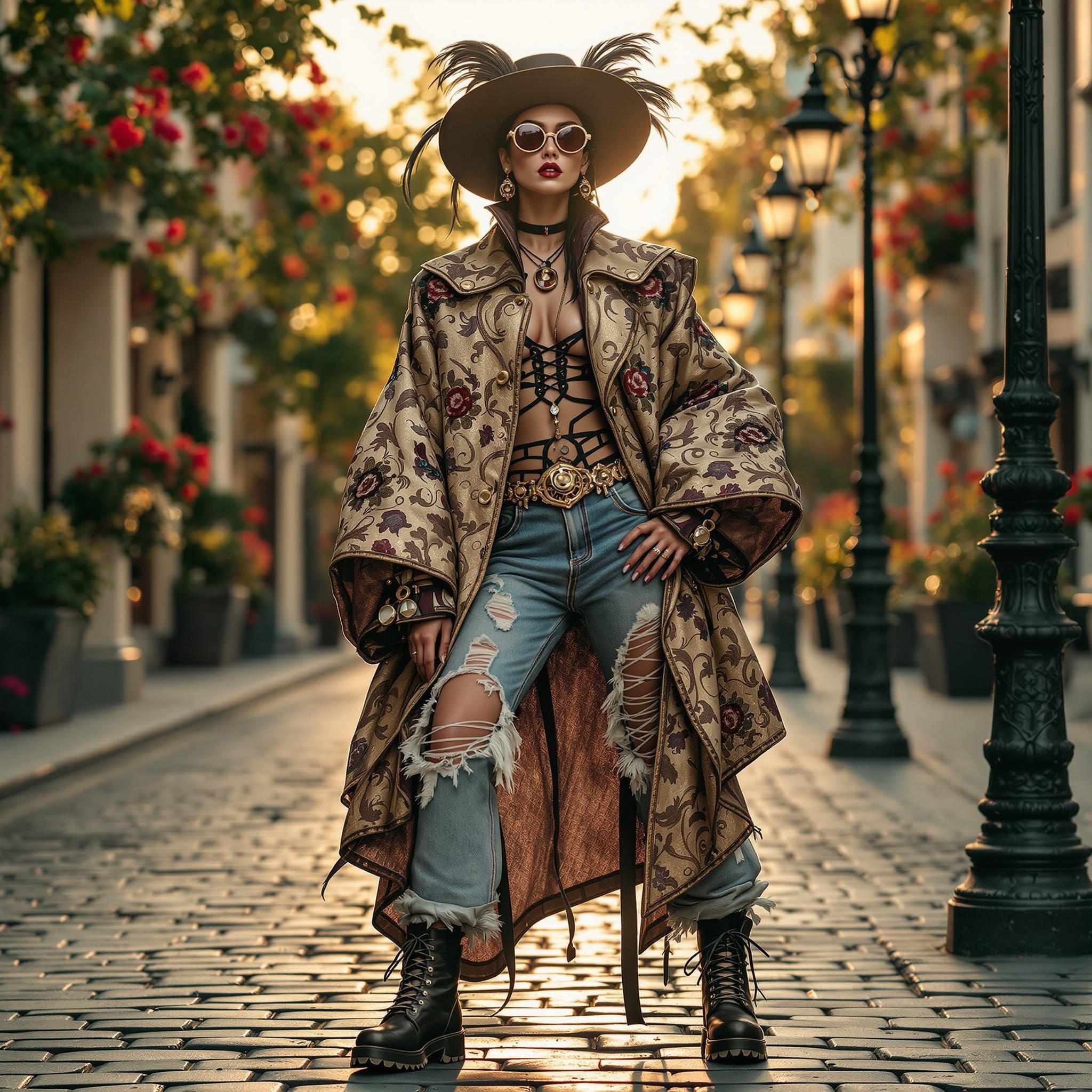 AI generated: FLUX prompt: -0- (FLUX - Fashion)