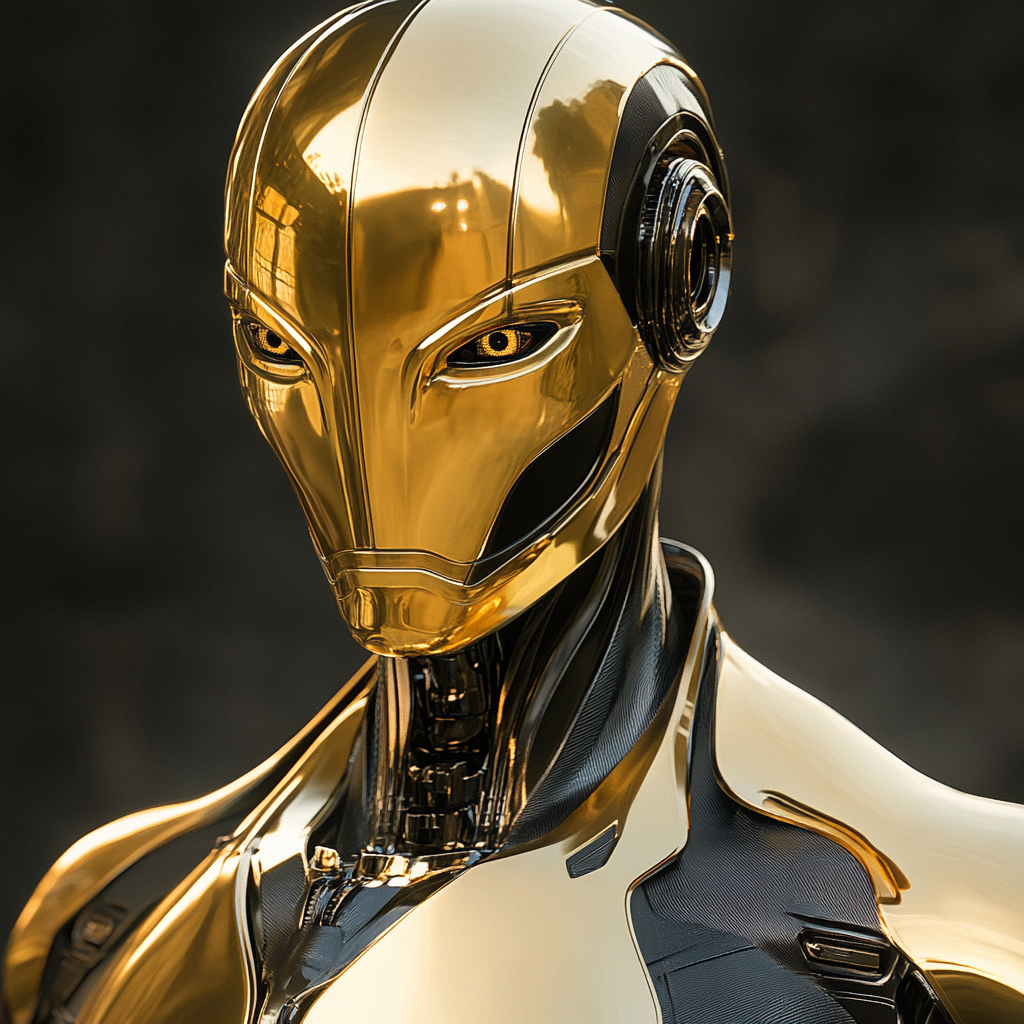 AI generated: Midjourney prompt: robot (Midjourney - Concept Art)