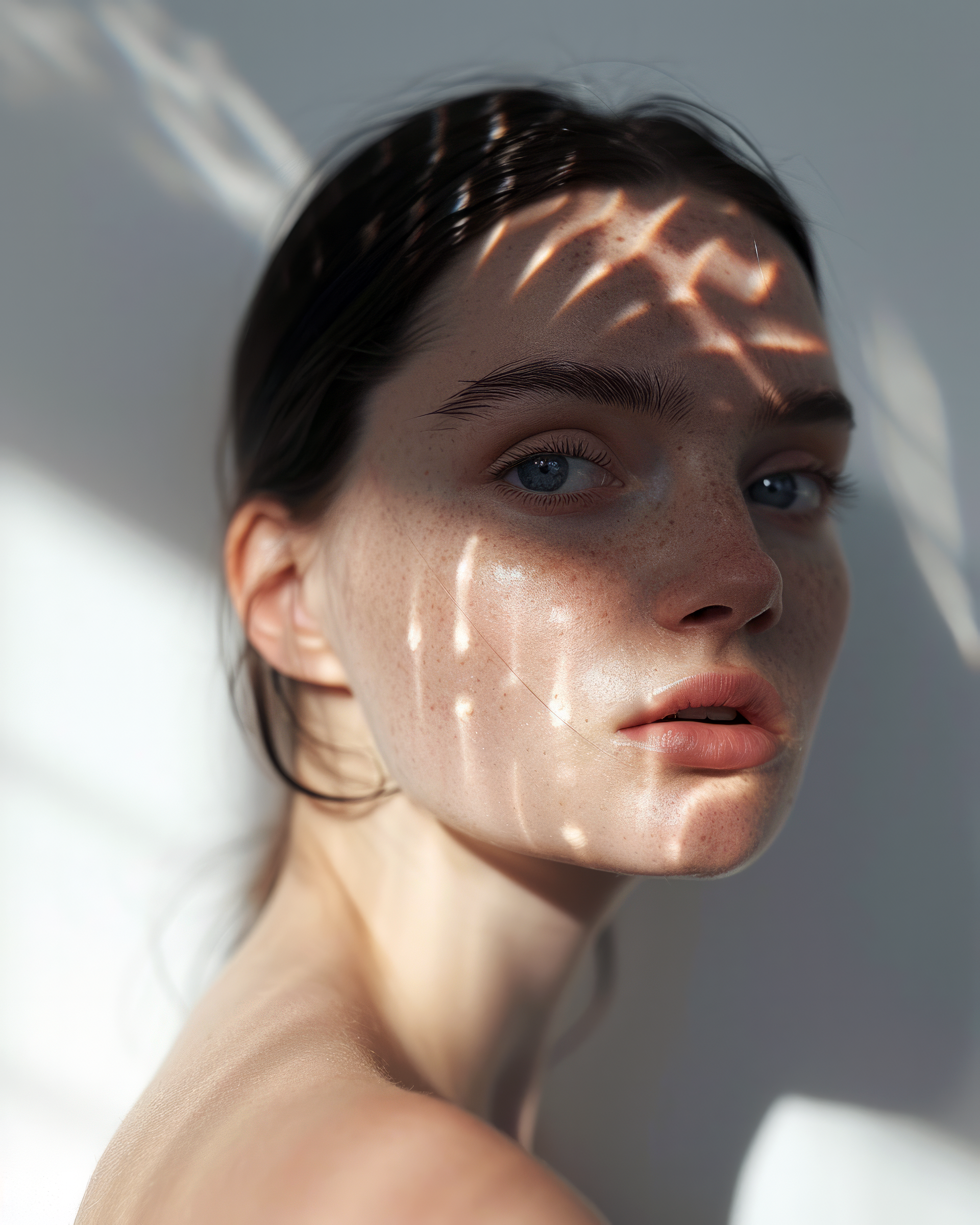 AI generated: Shadow Portrait (Midjourney - Portraits)