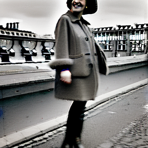 Stable Diffusion prompt: wide angle of smiling 35 year ol...