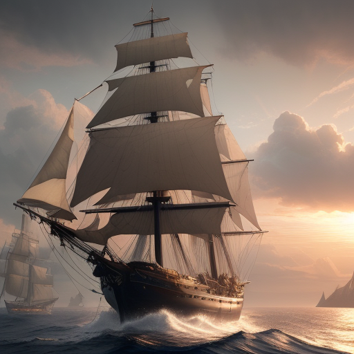 DreamShaper prompt: Photo of a ultra realistic sailing sh...
