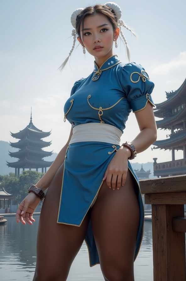 AI generated: FLUX prompt: real photo of chun-li (FLUX - Photography)