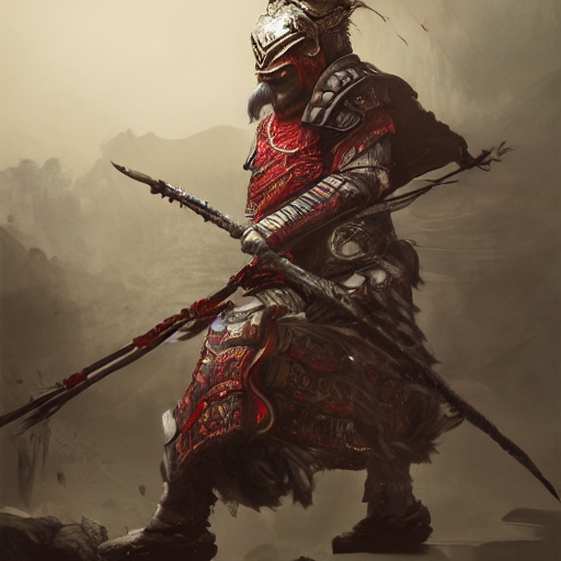 Stable Diffusion prompt: a chinese warrior, realistic, 8 ...