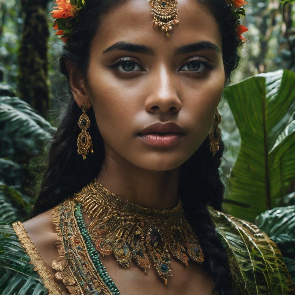 صورة مولدة بالذكاء الاصطناعي: Stable Diffusion prompt: Extremely detailed close up photo of a woman stand... (نموذج Stable Diffusion - تصوير فوتوغرافي)