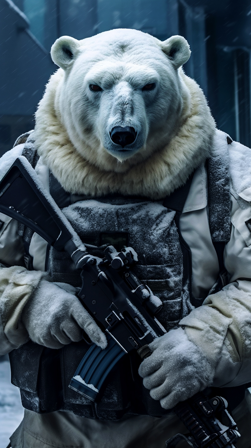 AI generated: Corporal "Mr. Polar" Orson (Midjourney - Concept Art)
