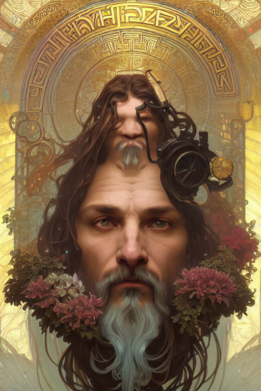 Stable Diffusion prompt: highly detailed portrait of god ...