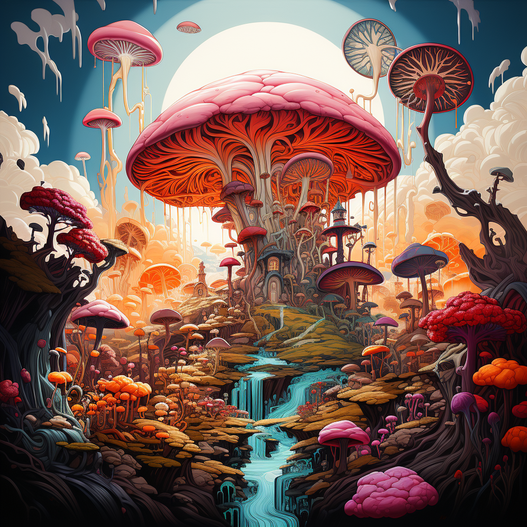 صورة مولدة بالذكاء الاصطناعي: Enchanted forest (نموذج Midjourney - صور شخصية)