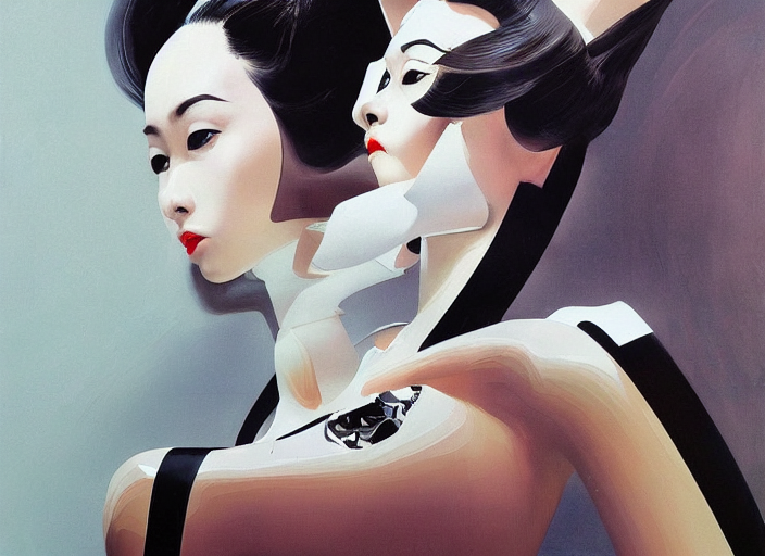 Stable Diffusion prompt: powerful chinese woman, full bod...