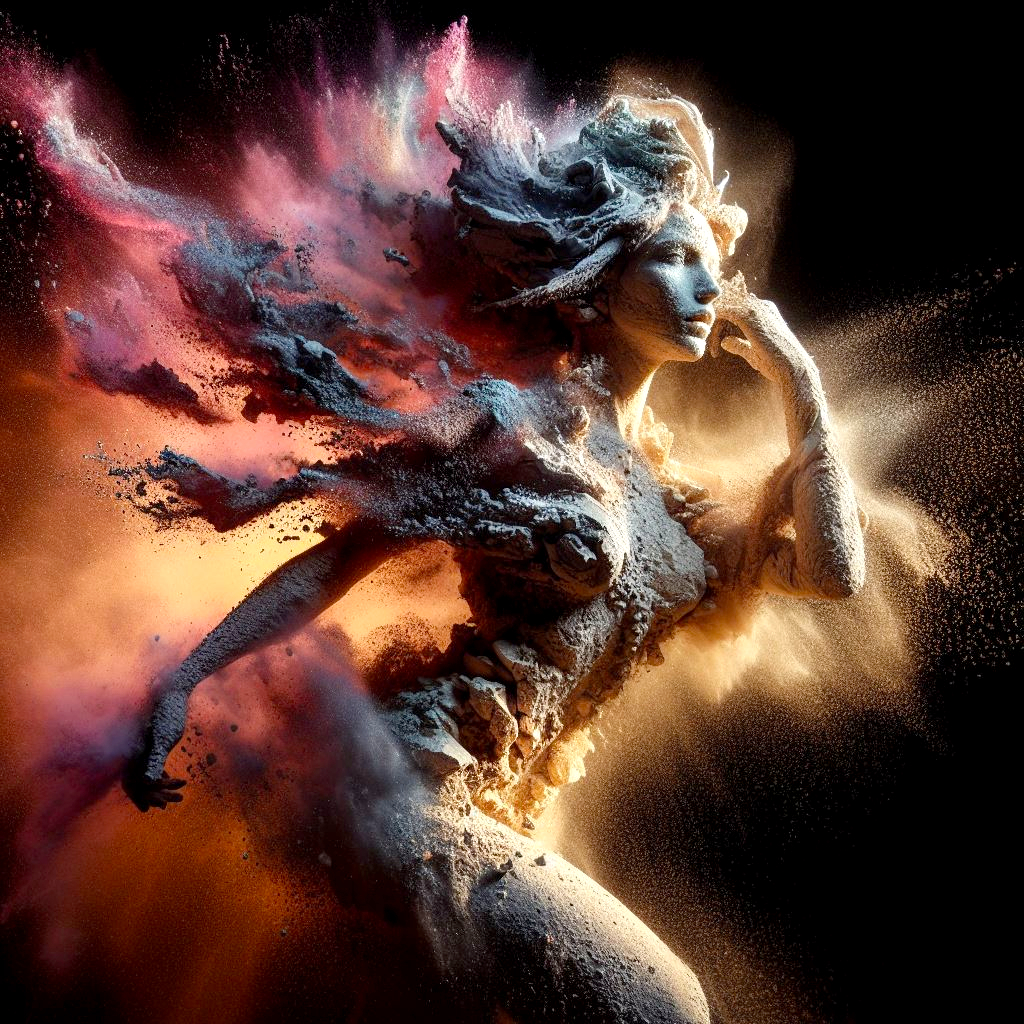 AI generated: Earth Goddess (Stable Diffusion - Concept Art)