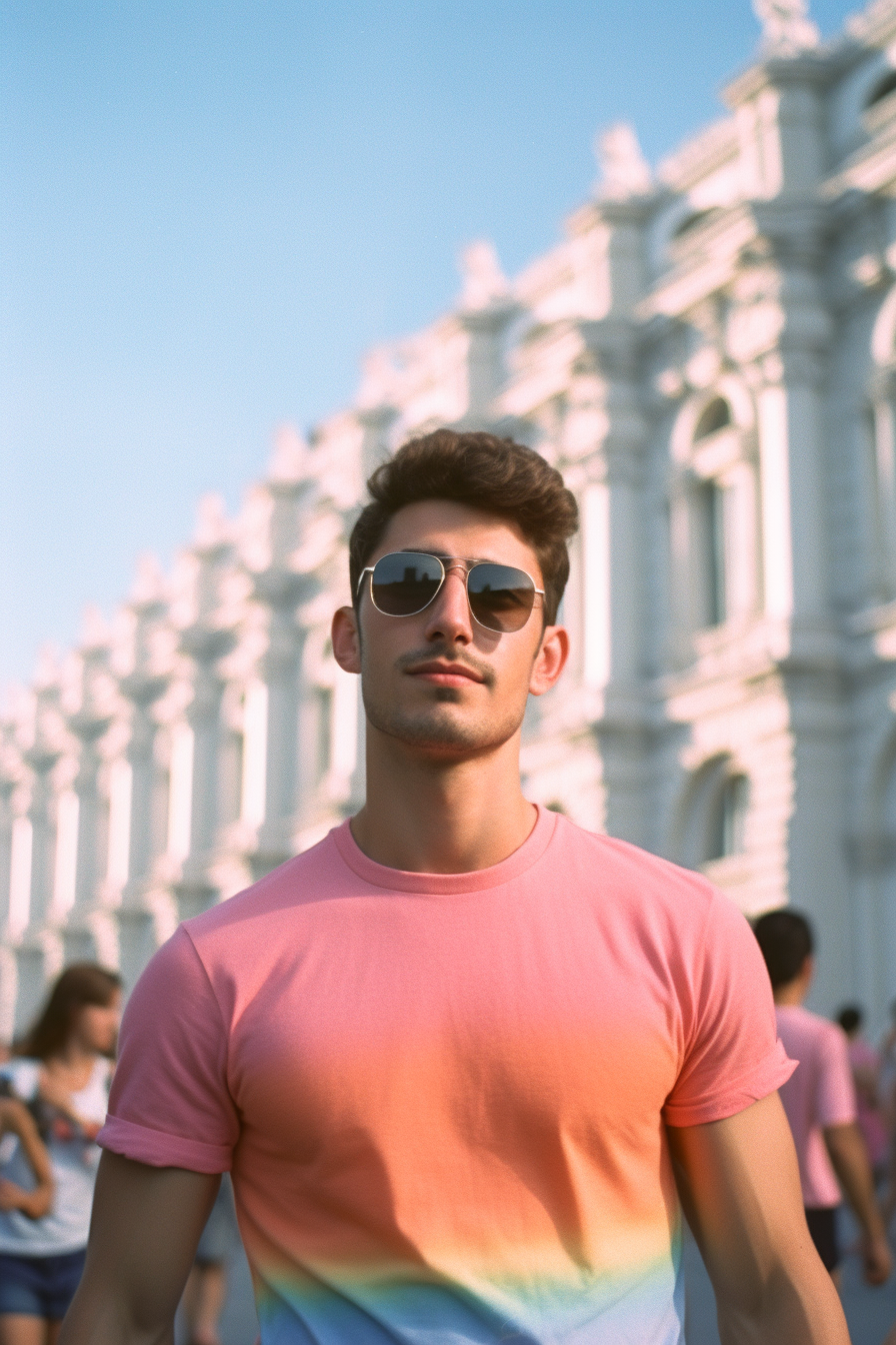صورة مولدة بالذكاء الاصطناعي: Midjourney prompt: hyper realistic photograph,in Tbilisi, near the pa... (نموذج Midjourney - تصوير فوتوغرافي)