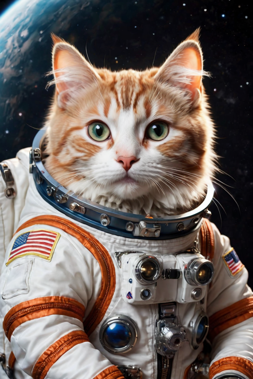 AI generated: Stable Diffusion prompt: realistic, ((Masterpiece, best quality)), cute cat... (Stable Diffusion - Photography)
