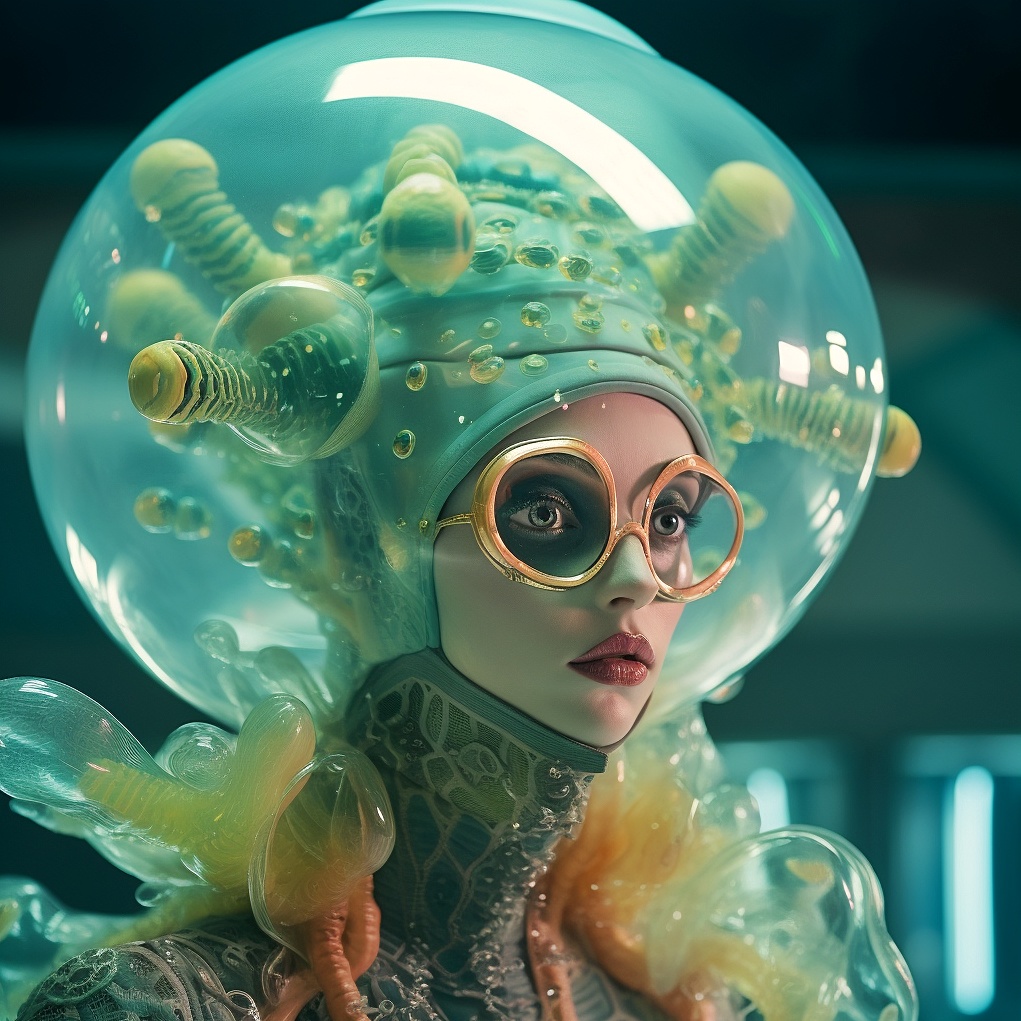 AI generated: Aquatic Creature (Midjourney - Portraits)