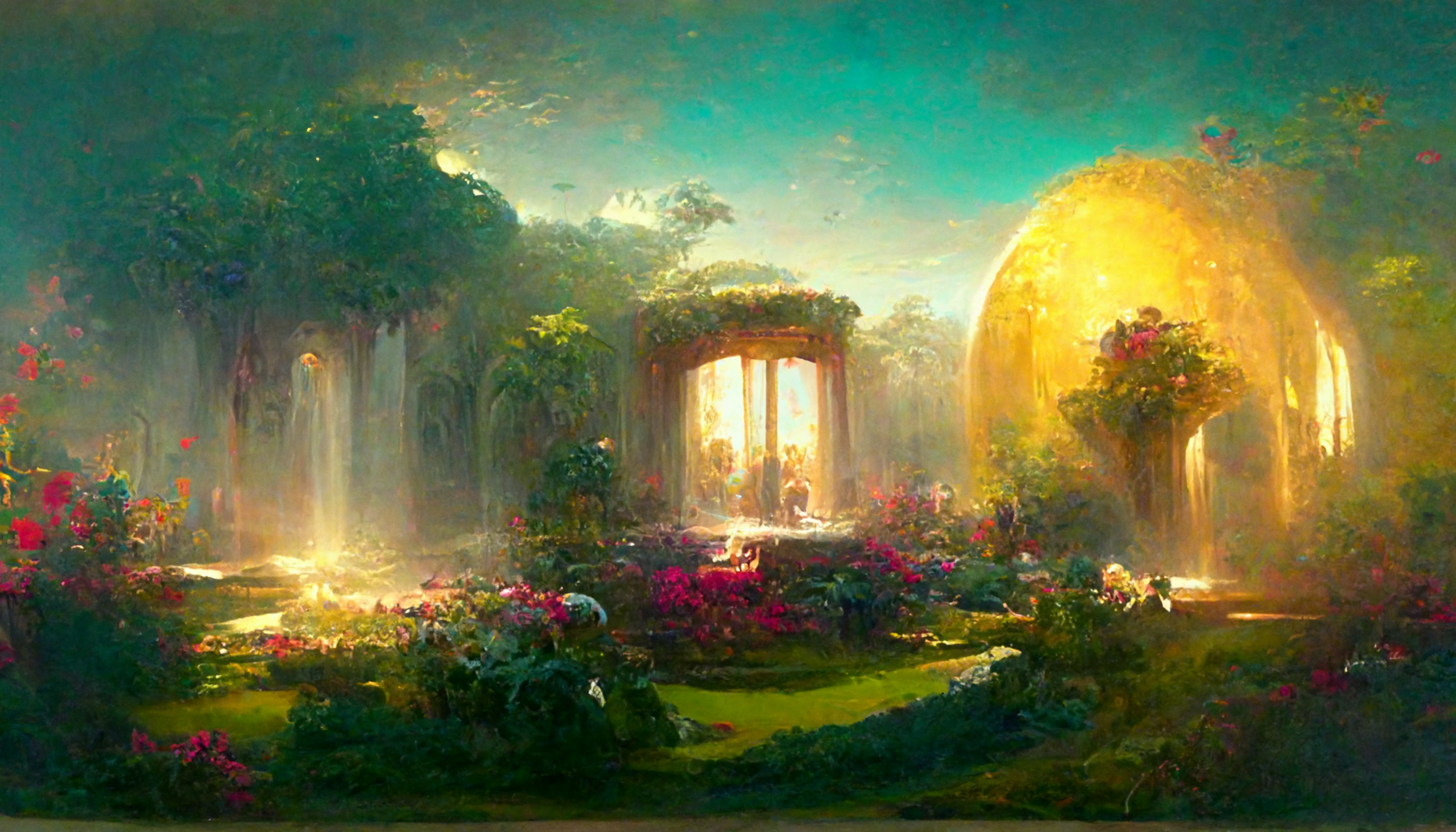 Midjourney prompt: A beautiful matte dreamlike painting I...