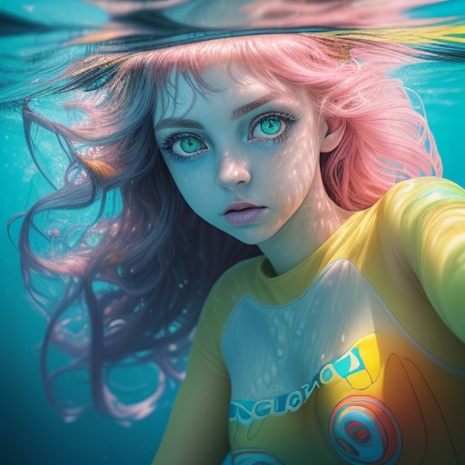 DreamShaper prompt: A beautiful girl with big green eyes ...