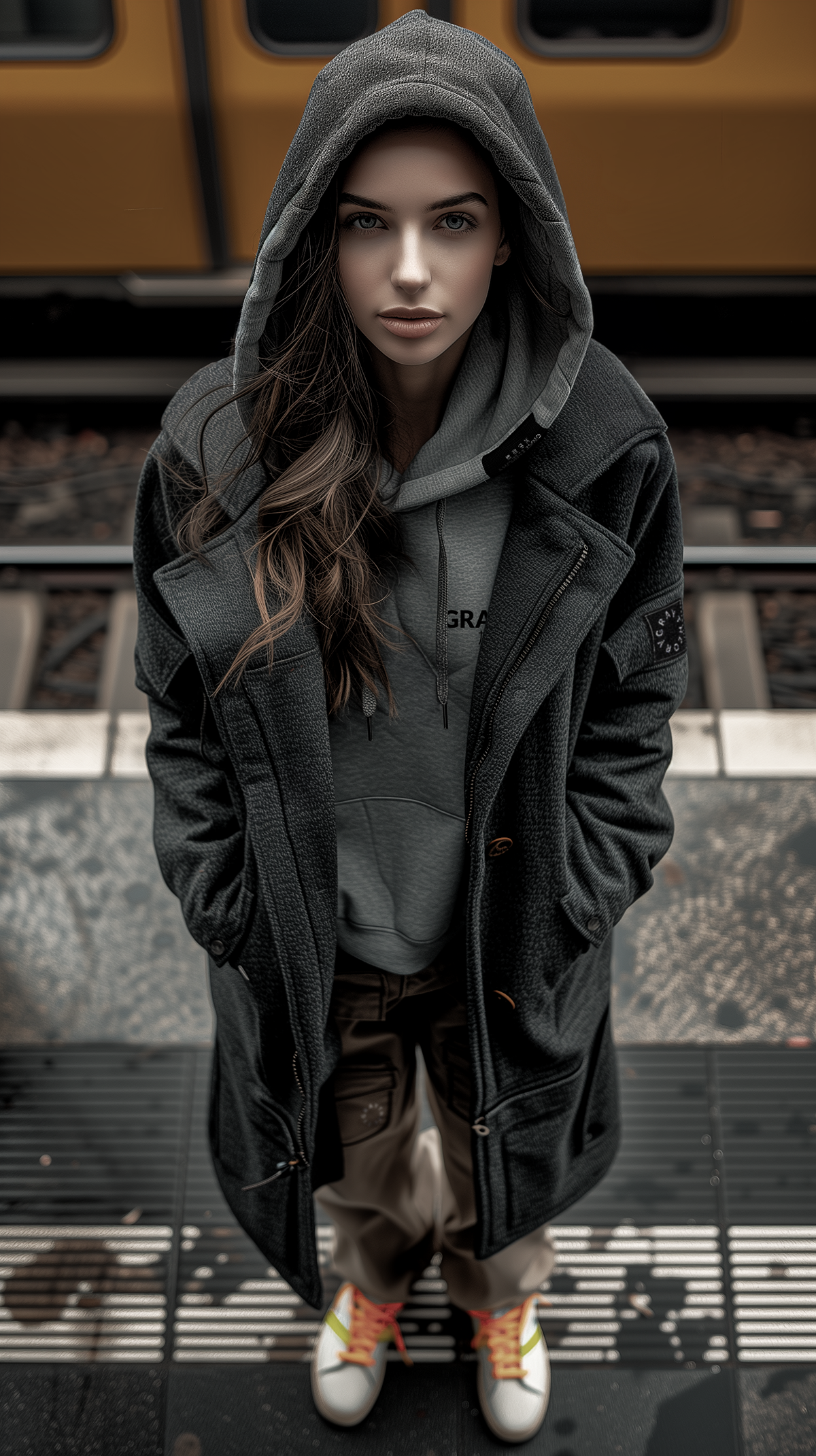 AI generated: Graytheory model (Midjourney - Fashion)