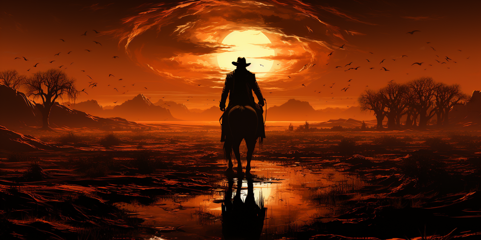 Midjourney prompt: horseman of the Apocalypse - War, depicting War in... - Midjourney