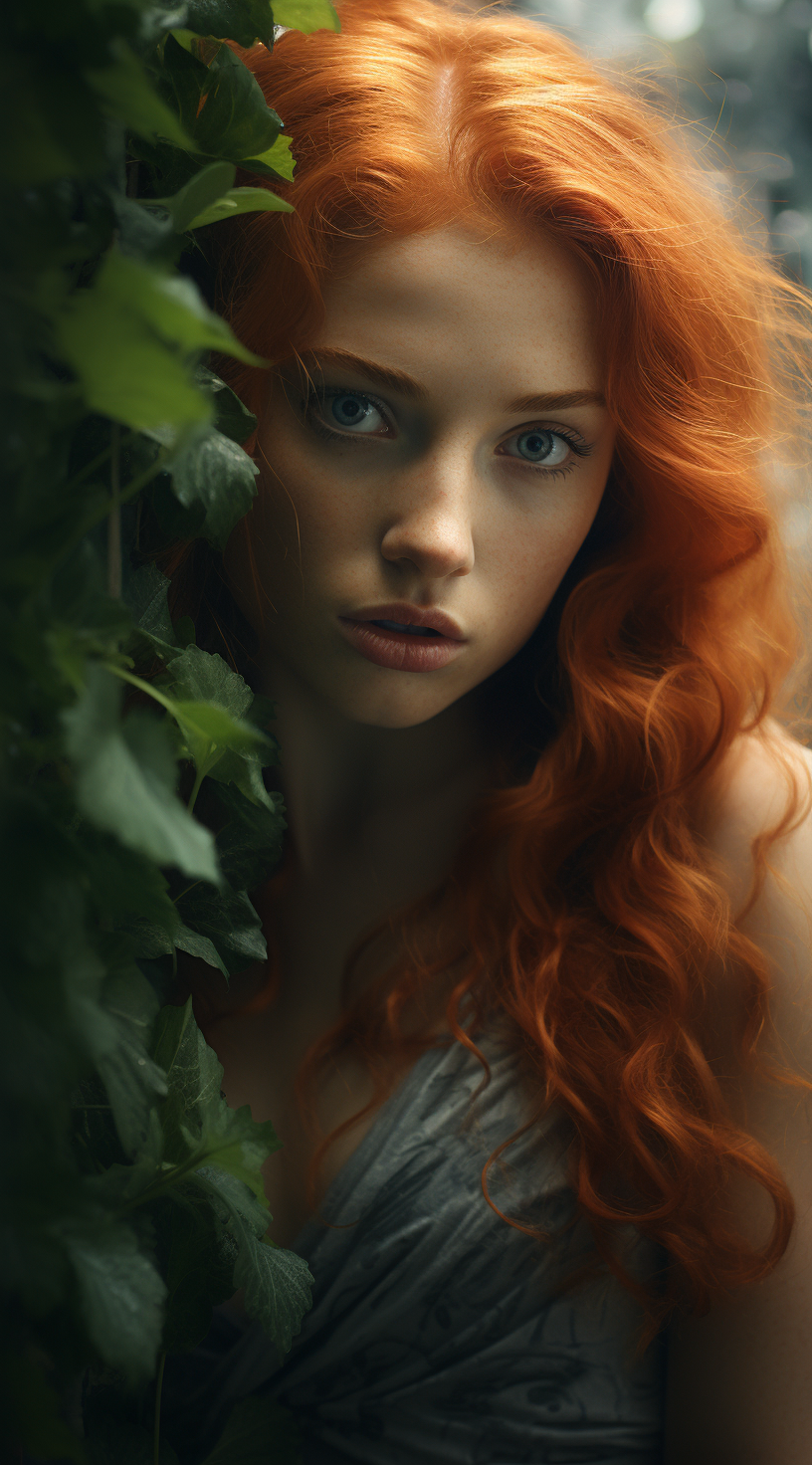 AI generated: Ginger Beauty (Midjourney - Photography)