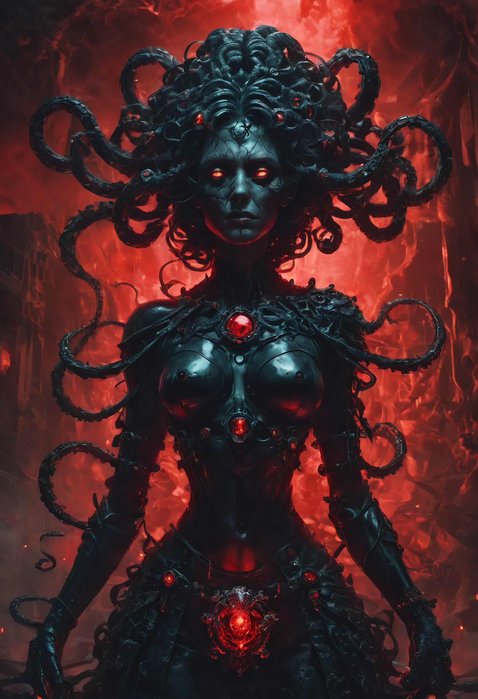 AI generated: Dead Before U Blink (Stable Diffusion - Character Design)