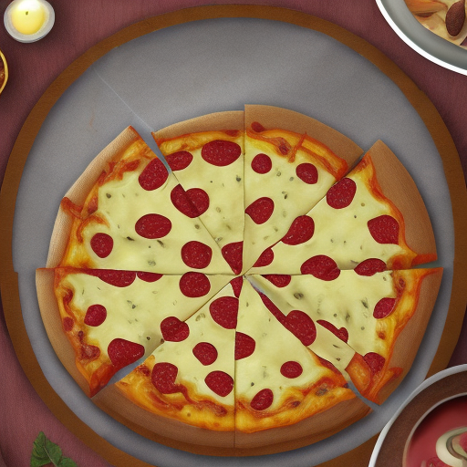 صورة مولدة بالذكاء الاصطناعي: Openjourney prompt: the most appealing slice of pizza, with melted che... (نموذج Openjourney - طعام ومشروبات)