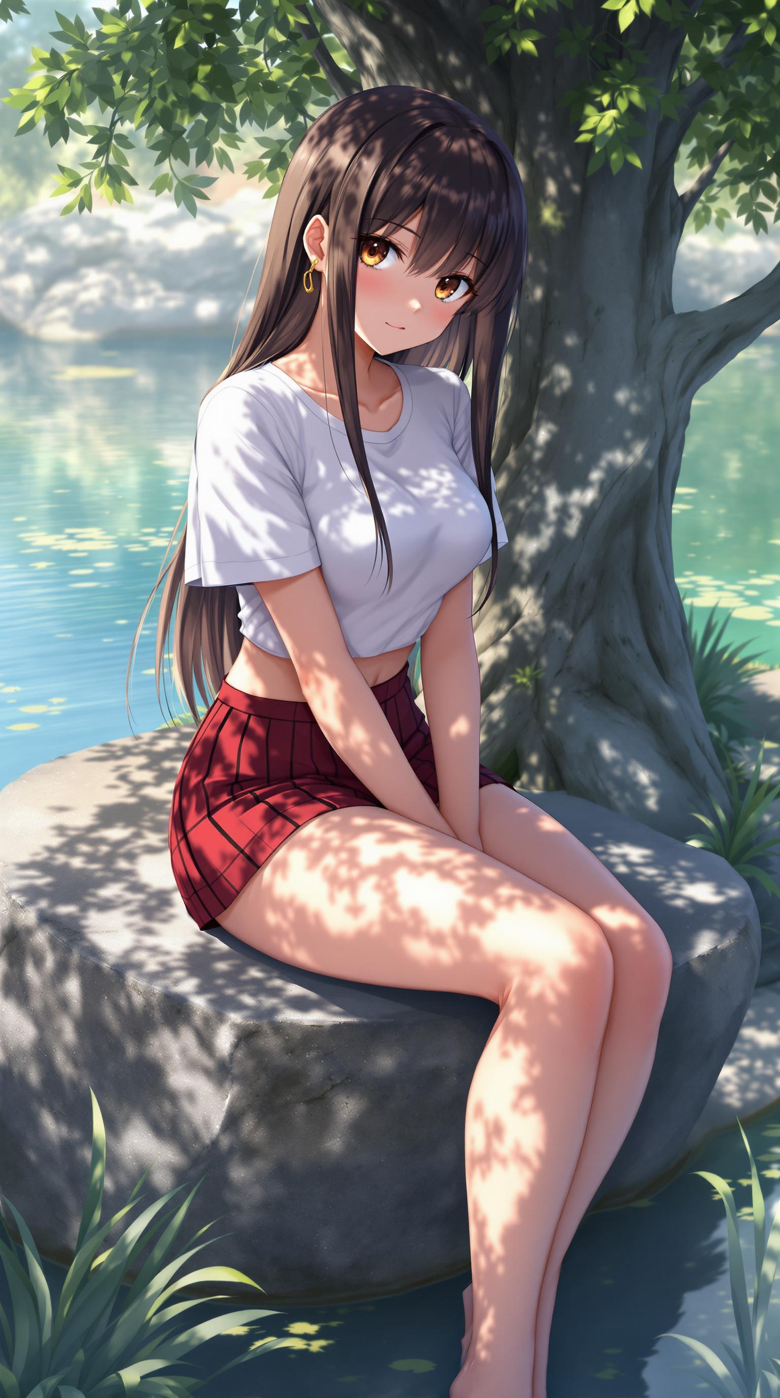 AI generated: FLUX prompt: realistic anime style , a girl, perfect anatomy, w... (FLUX - Anime)