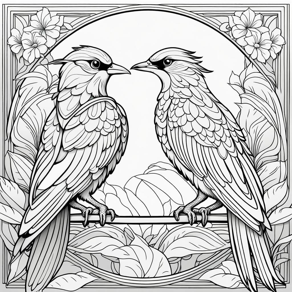 AI generated: clean simple line art (Stable Diffusion - Portraits)