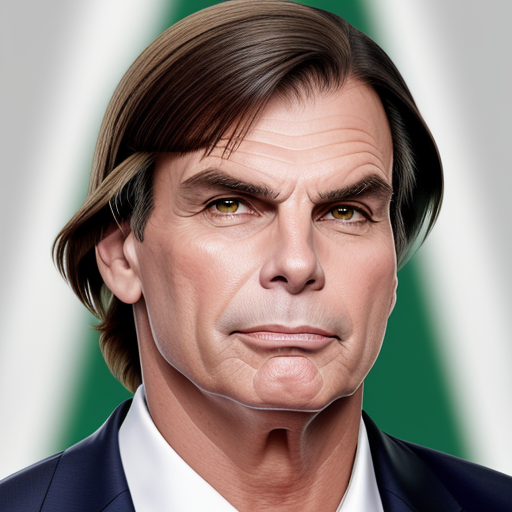 AI generated: RoboeticInkpunkDreamShaperChromaV5 prompt: Jair Bolsonaro presidente homem de bem elegante h... (RoboeticInkpunkDreamShaperChromaV5 - Fashion)