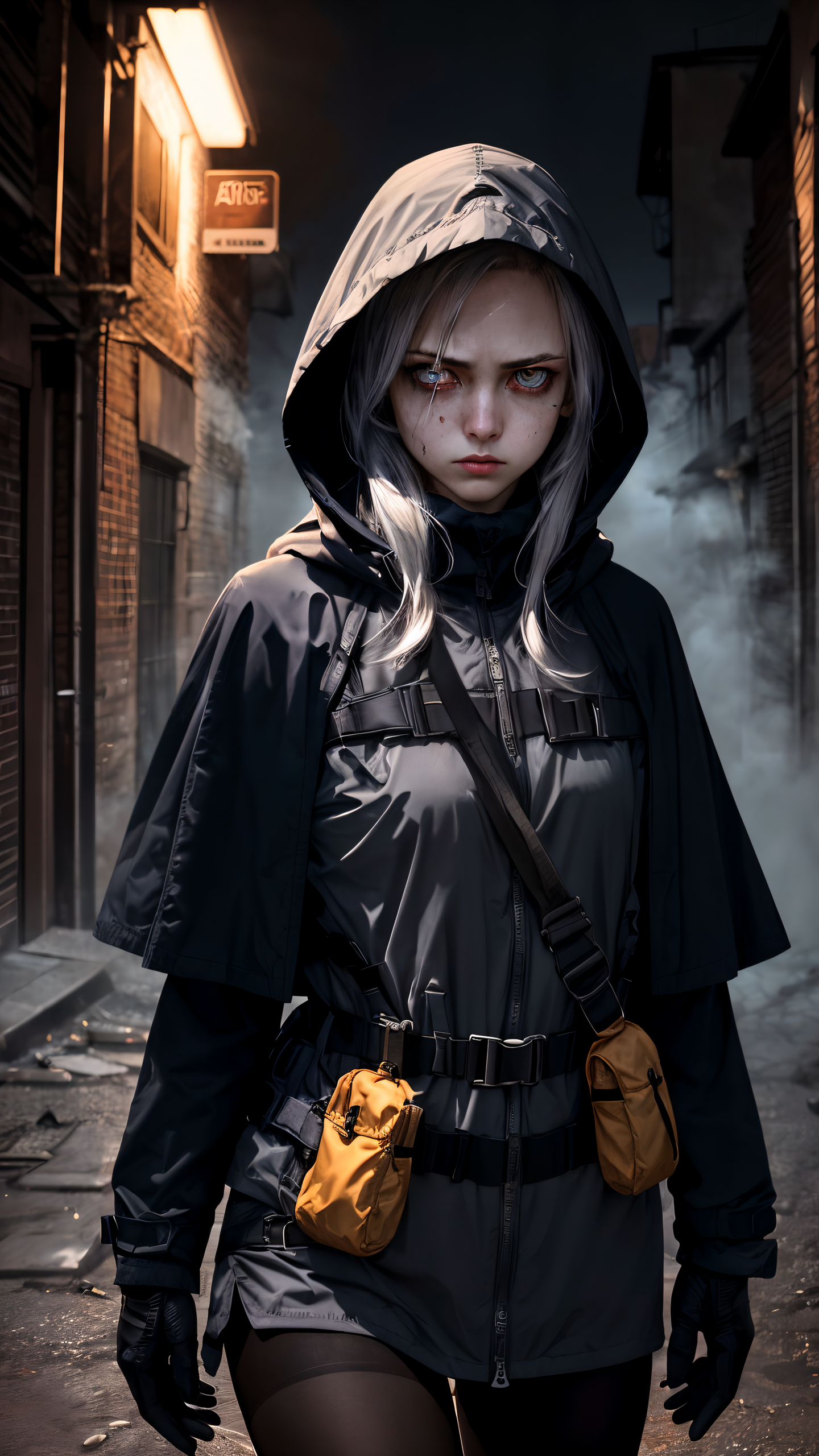 AI generated: Urban Necromancer (DreamShaper - Portraits)