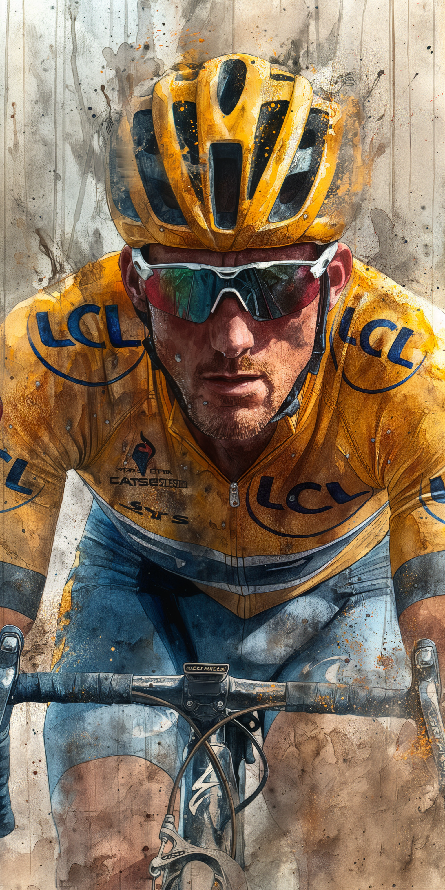Midjourney prompt: highly-detailed drawing of a Sports Illustrated co... - Midjourney