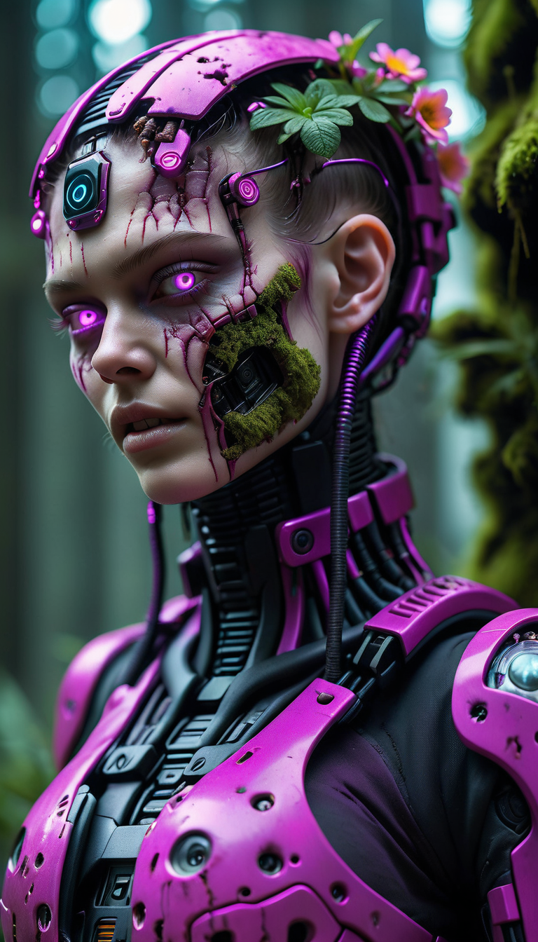 AI generated: Stable Diffusion prompt: neonpunk style 20-year-old A full body full face s... (Stable Diffusion - Photography)