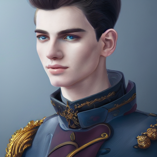 Stable Diffusion prompt: portrait of an ethereal prince w...