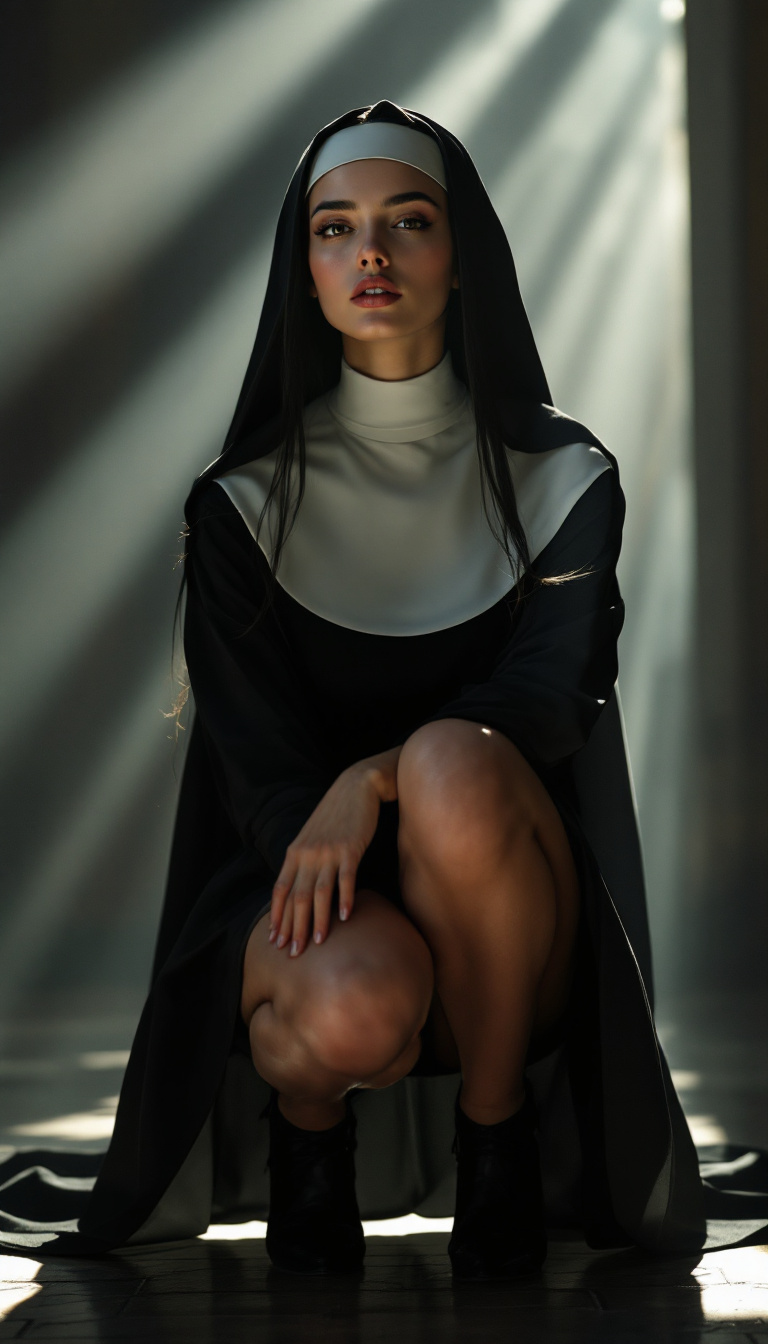 FLUX prompt: Hyper realistic full body view of beautiful 18yo n... - FLUX