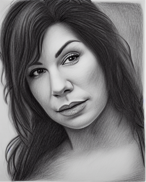 Stable Diffusion prompt: portrait of a mixture of Sara Ra...