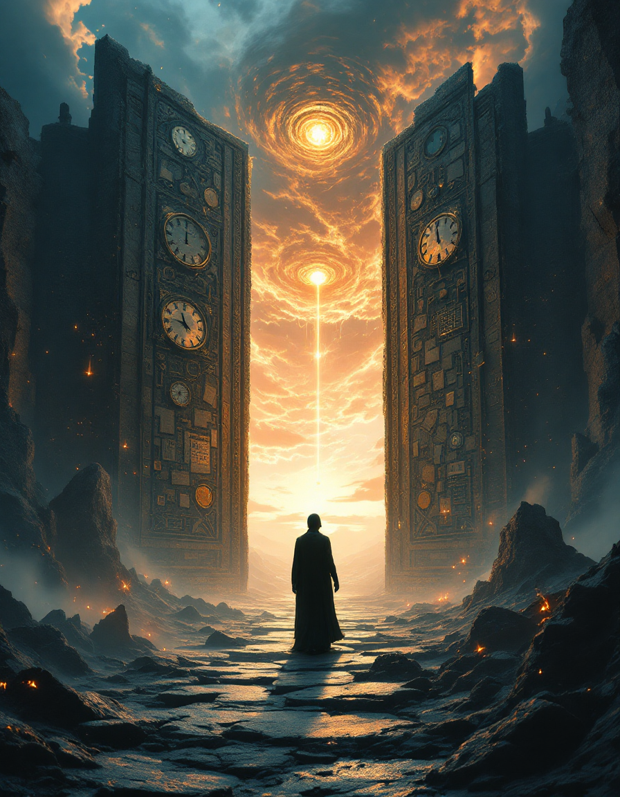 FLUX prompt: A hyper-detailed, cinematic fantasy scene de...