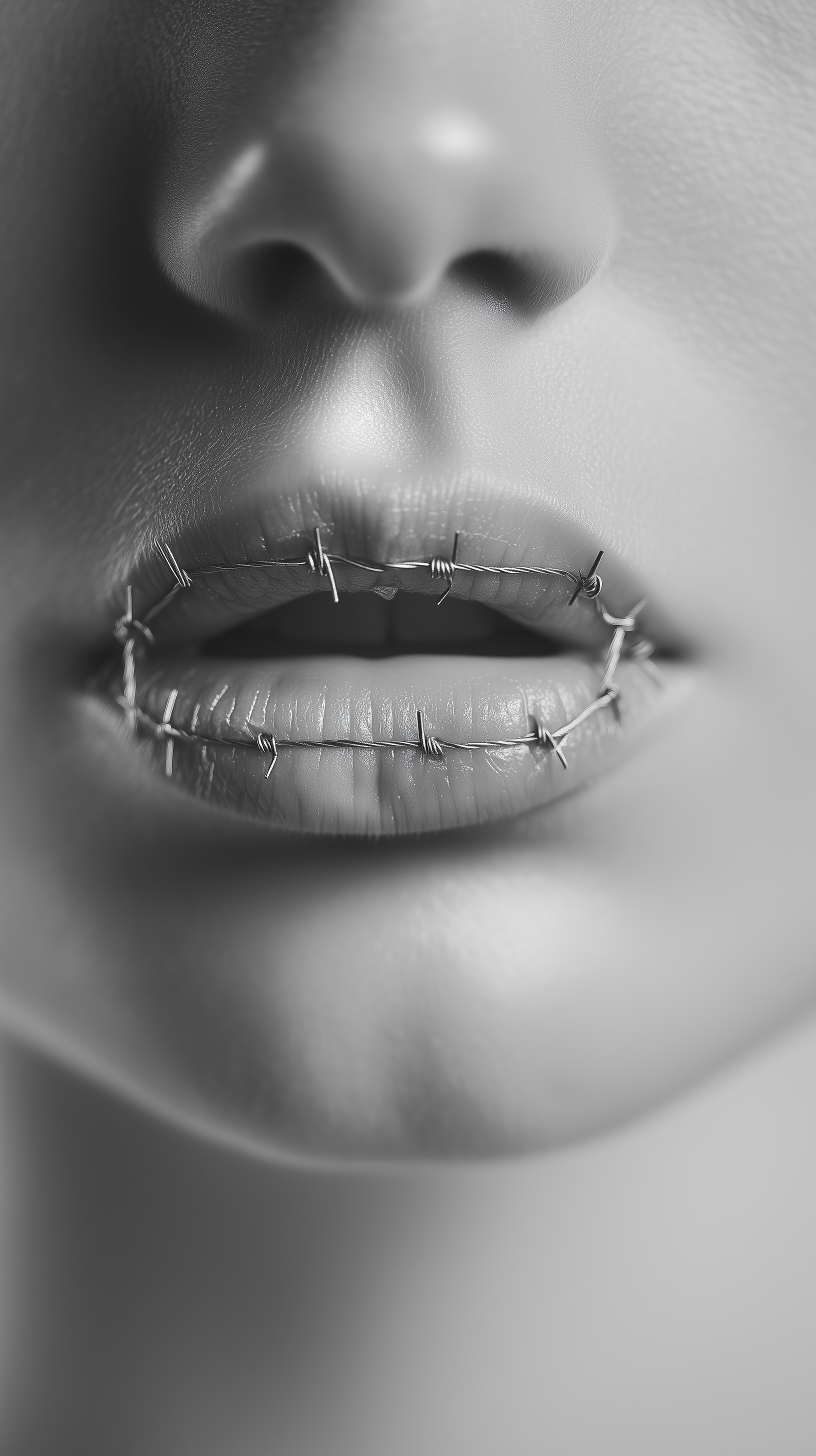 صورة مولدة بالذكاء الاصطناعي: Midjourney prompt: conceptual photography, centered tight crop compos... (نموذج Midjourney - تصوير فوتوغرافي)