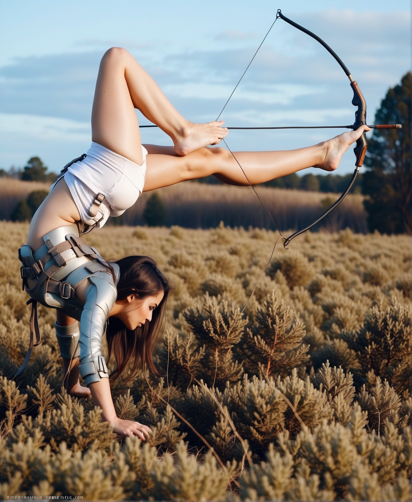 AI generated: Foot Archer (Stable Diffusion - Photography)
