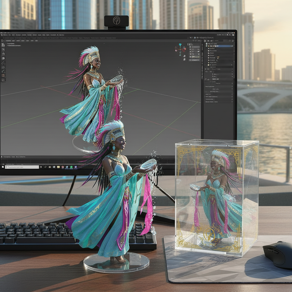 AI generated: Nano Banana prompt: Transforming the photographed person into a realis... (Nano Banana - Portraits)