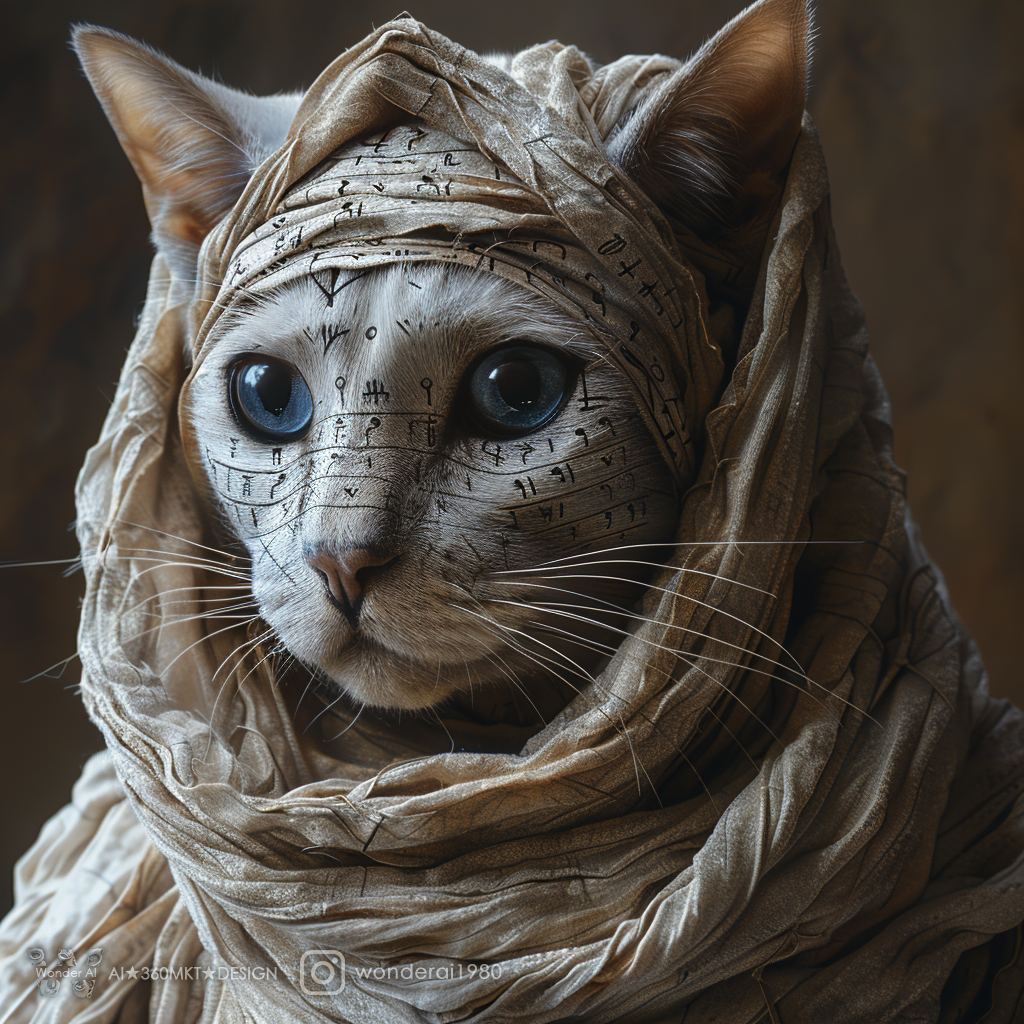 AI generated: Wisdom of the Desert: Scripture Mage (Midjourney - Photography)