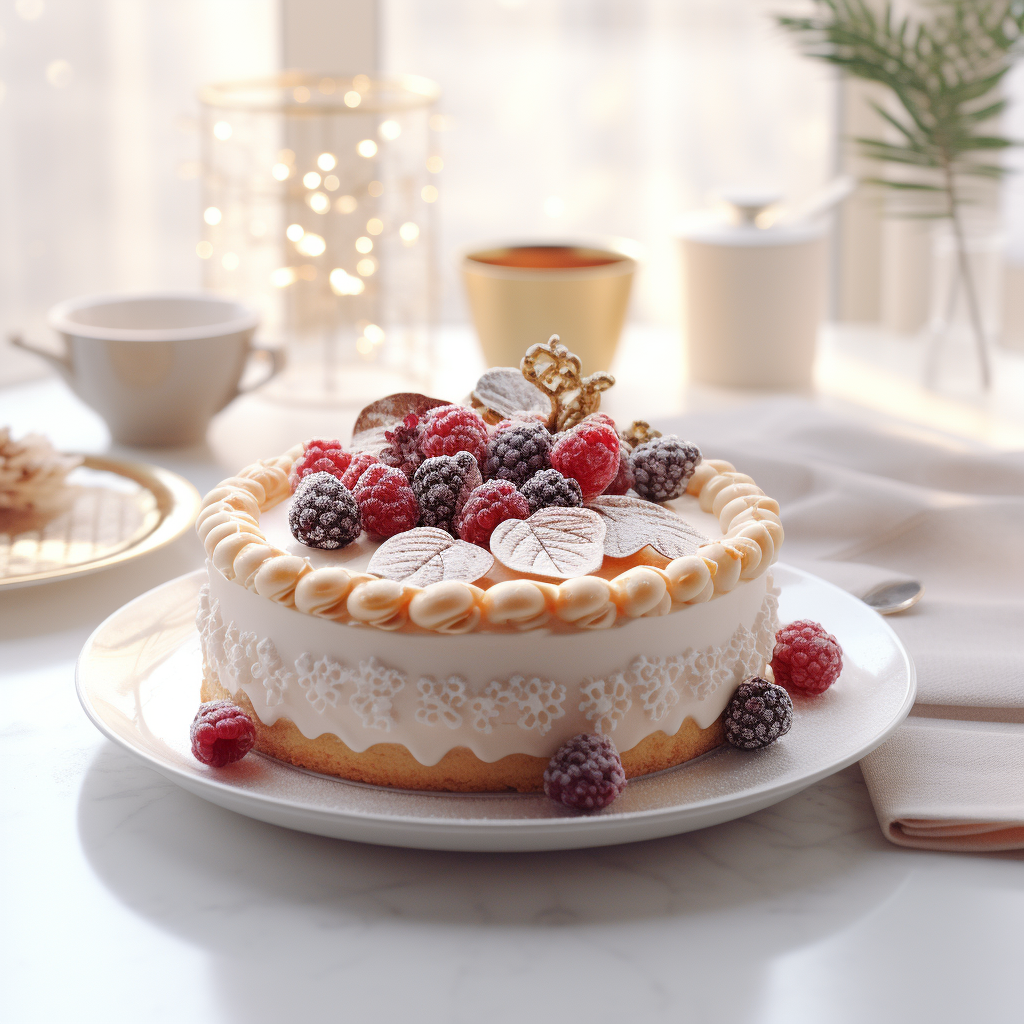 AI generated: Midjourney prompt: cake happy new years 2024, close portrait , highly... (Midjourney - Photography)