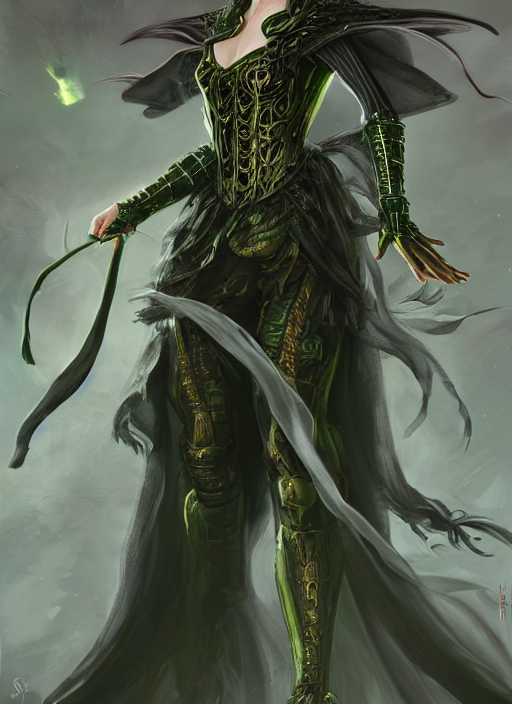 Stable Diffusion prompt: beautiful female wicked witch, m...
