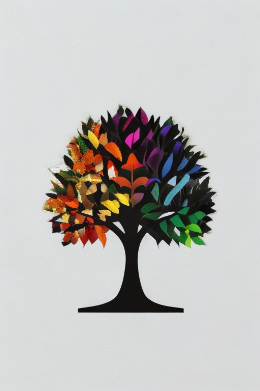 AI generated: Deliberate prompt: tree logo (Deliberate - Fashion)