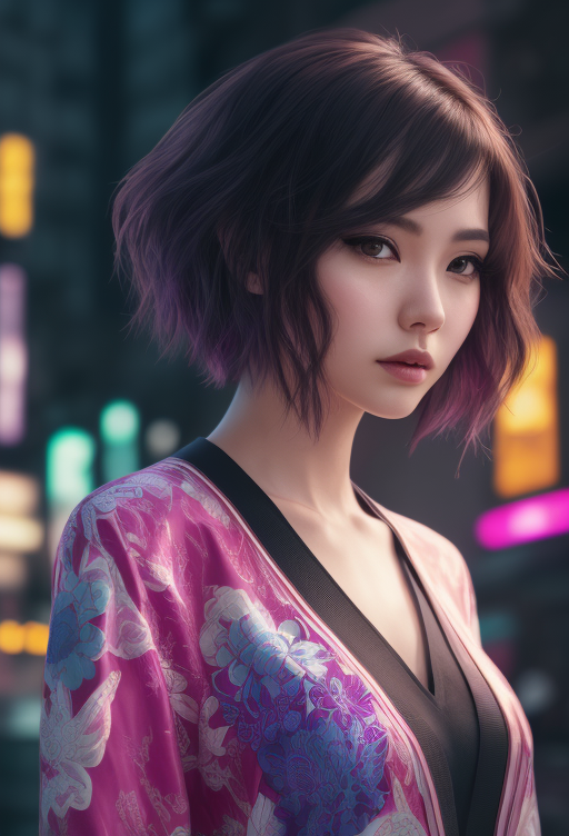 AI generated: She's got heart and Seoul (Stable Diffusion - Portraits)
