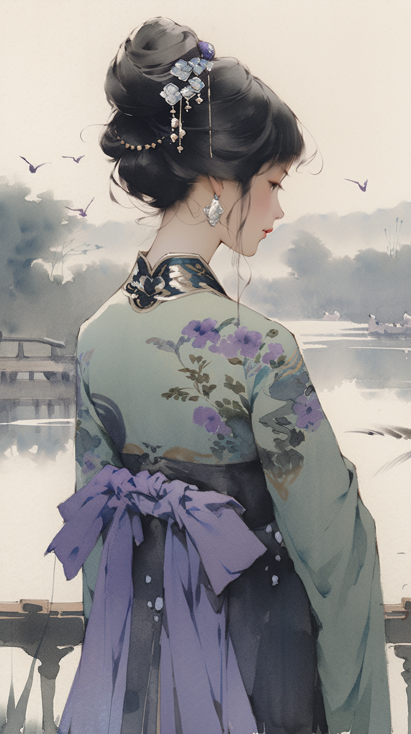 Midjourney prompt: Over The Shoulder of a striking photograph of an e... - Midjourney