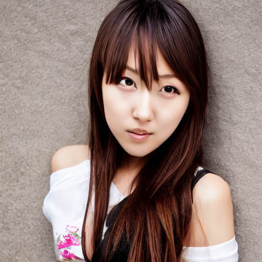 Stable Diffusion prompt: Beautiful Japanese girl portrait...
