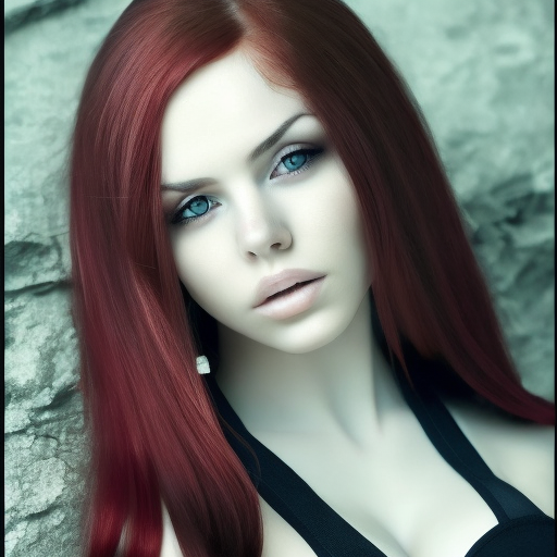 AI generated: Openjourney prompt: Hot ,woman red hair, no clothing,102zzz breast siz (Openjourney - Portraits)
