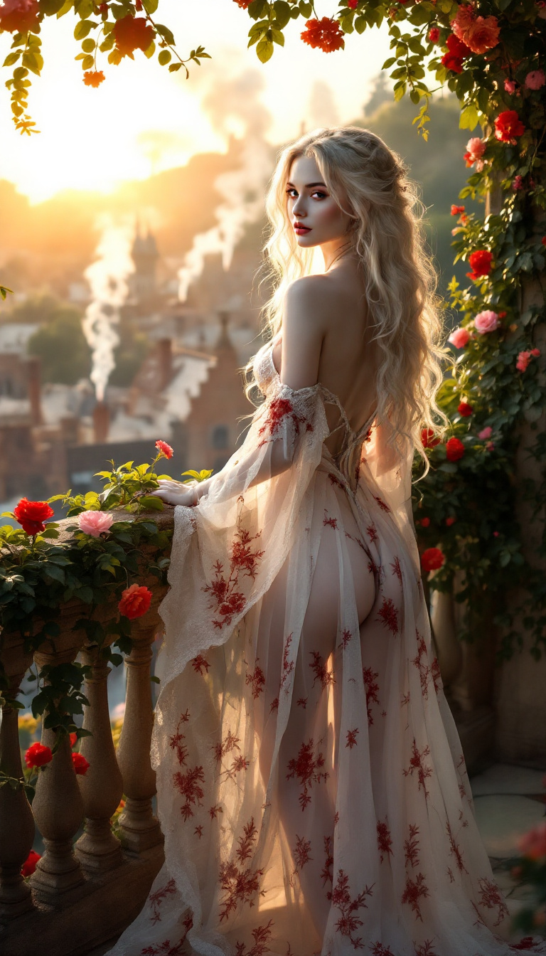 FLUX prompt: A realistic, full body photo of a perfect, pale, i... - FLUX
